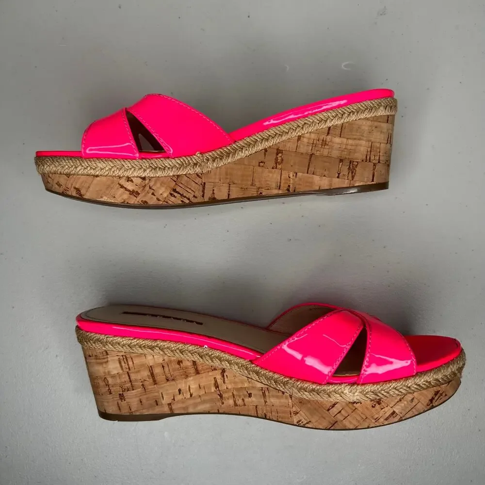Prada Cork Wedge Platform Sandal Size 36.5 - Picture 3 of 11